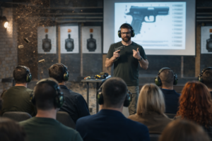 sala – dydaktyczne – kurs strzelecki ZDZ